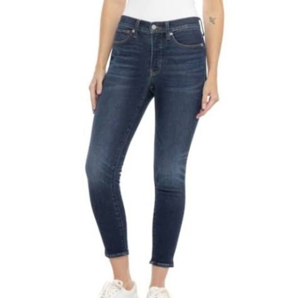 Lucky Brand Bridgette High Rise Skinny Jeans‎ Distressed Blue Size 2/26